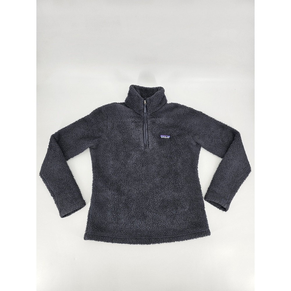 Patagonia Women's 1Blue Long Sleeve 1/4 Zip Pullover Fleece Jacket Size S